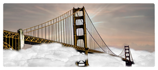 DNSEMP-L-124-BZ Crossing Over (Bridge) Bronze